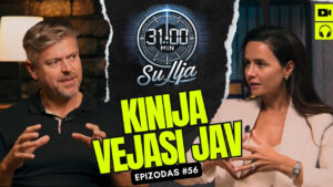 Kinijos dirbtinis intelektas vejasi JAV technologijų rinkoje